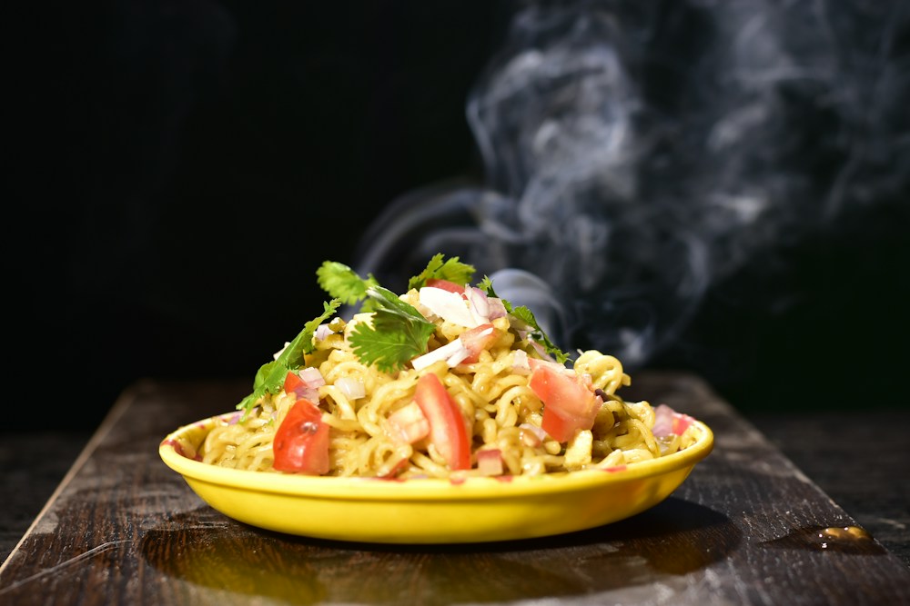 Veg Maggi — illustrative food photography
